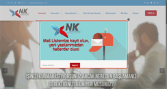 Desktop Screenshot of nkdenetim.com